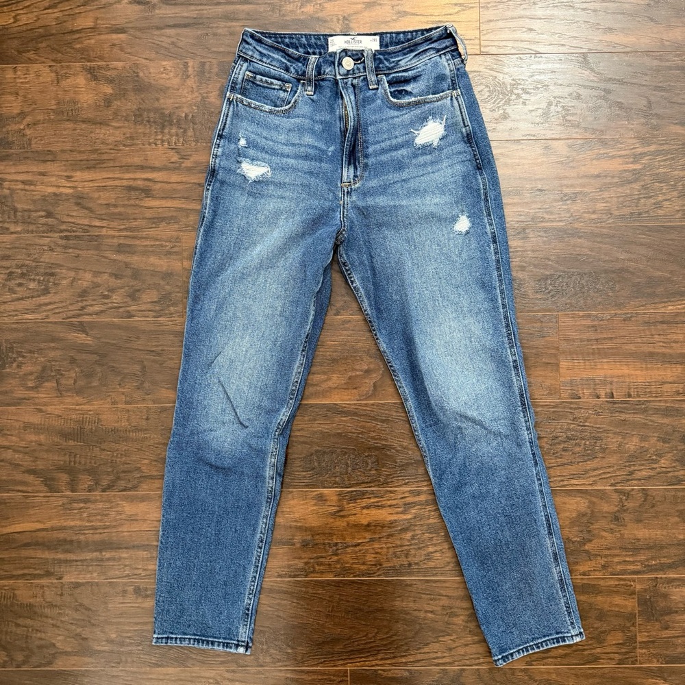 Hollister Distressed Mom Jeans